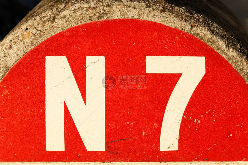Routenationale7标志在法国图片