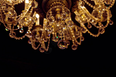 豪华皇家昂贵的客厅吊灯用来做图片