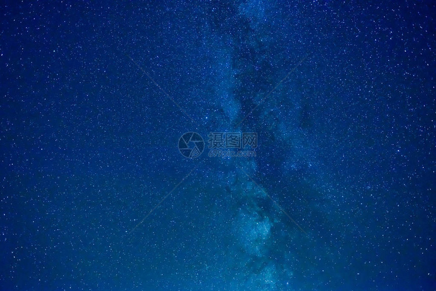 夜暗蓝天空星空繁星图片