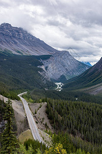 加拿大艾伯塔省加拿大洛基山脉的冰场公园图片