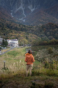 日本秋季公园风光图片