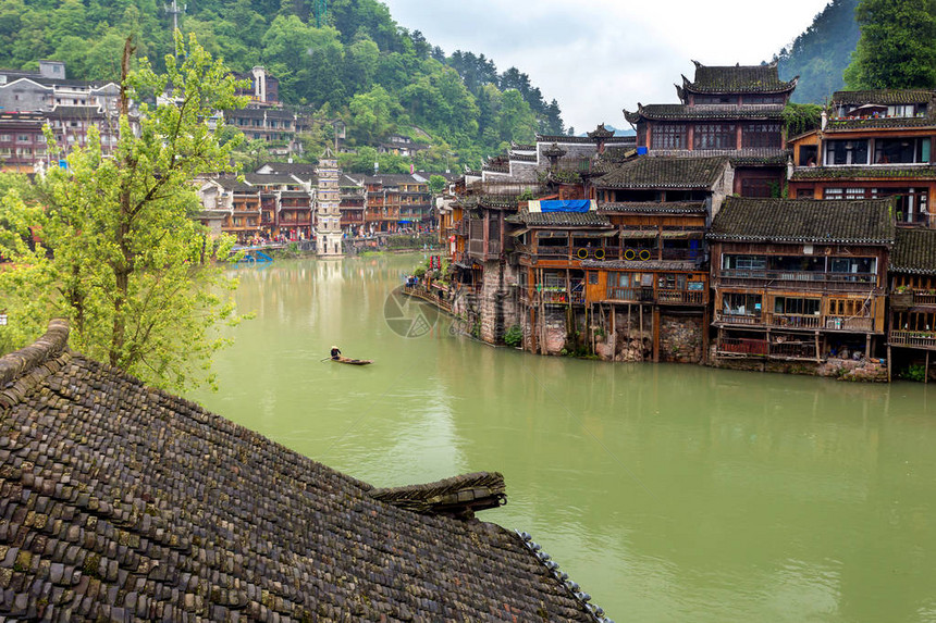 风港古城位于Huan省西南Feng图片