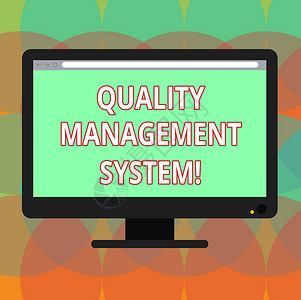 文字书写文本质量管理体系记录过程的正式系统的业务概念空白计算机桌面监视器彩色屏幕背景图片