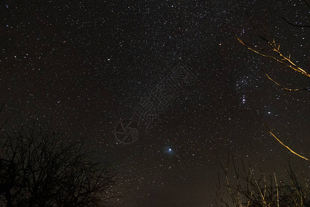 夜星空许多恒背景图片