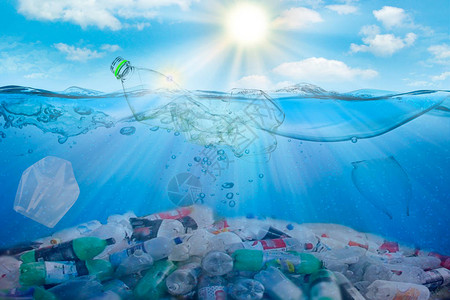 水污染环境塑料图片