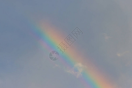 雨后天上的彩虹图片