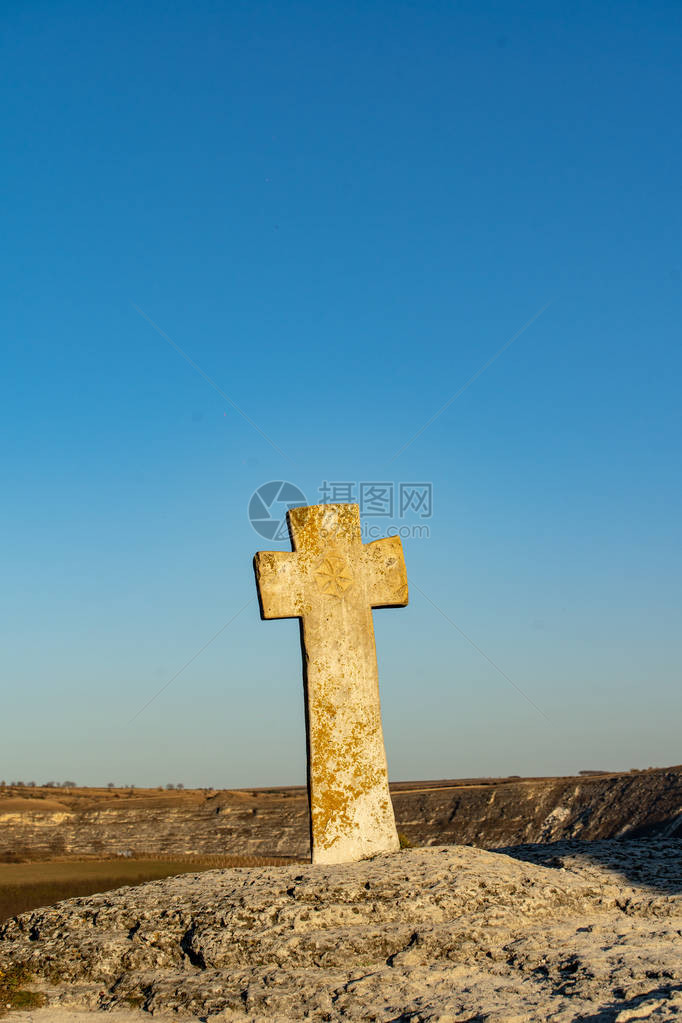 摩尔多瓦奥尔海的旅游景点旧奥平十字在古石图片