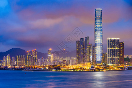 香港九龙的天线横图片