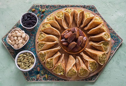 巴格里尔摩洛哥煎饼阿拉伯图片
