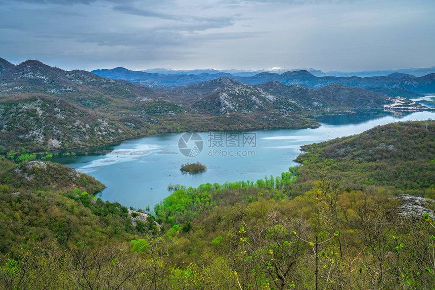 黑山Skadar湖公园美图片