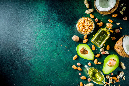 健康素食脂肪食物来源omega3omega6图片