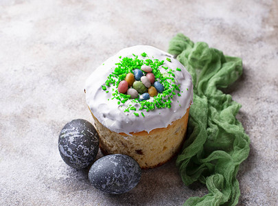 传统复活节蛋糕彩蛋图片