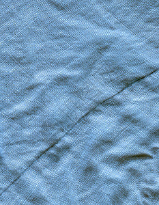 蓝色布料纹理有天然布质的织图片
