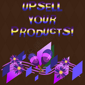 展示UpsellyourProducts商业图片展示贸易背景图片