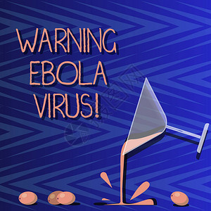 文字书写文本警告埃博拉图片