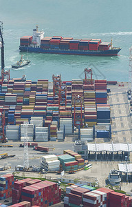 香港货柜码头图片