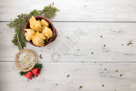 是一种传统的意大利南部圣诞食品图片