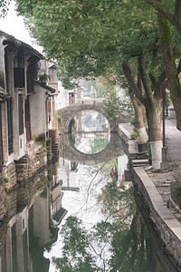周子古镇周光是江苏省以运河闻名的小镇背景