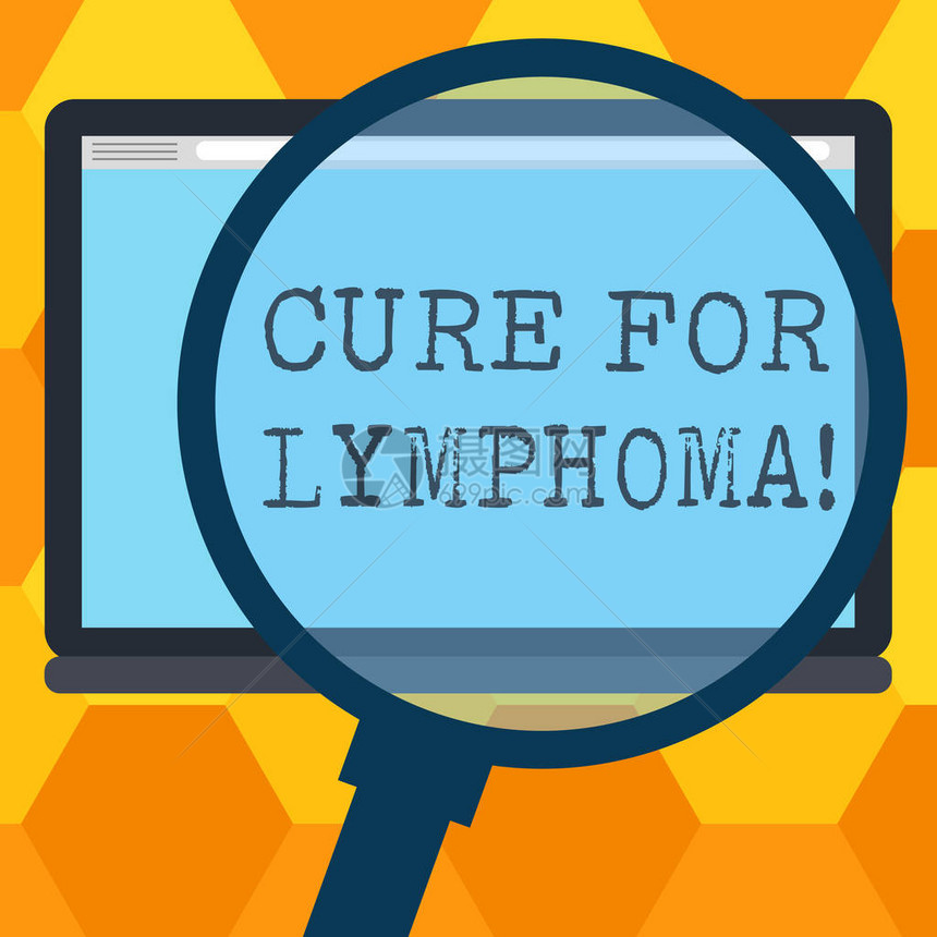LymmophomaCureforLymphoma手写文字概念意指通过剂量化学治疗辐射疗法恢复骨髓图片