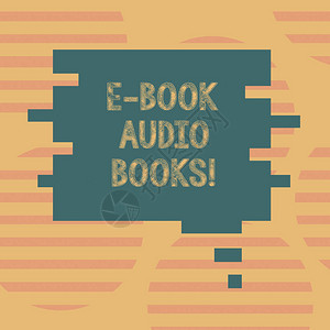 E书音频书籍在光盘上录制的商业概念或读写小说故事的录音带背景图片