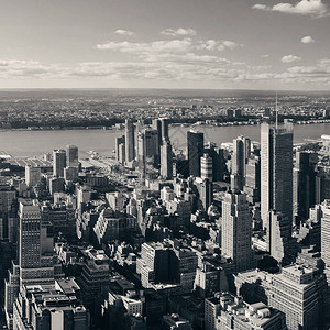 纽约市西边城市景图片