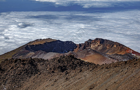 特内里夫铁德公园PicoViejo火山高清图片