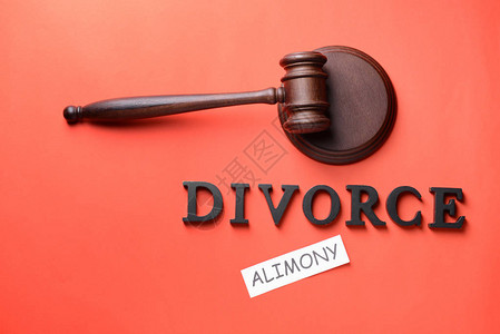 ALIMONNY和DIVORCE两字图片