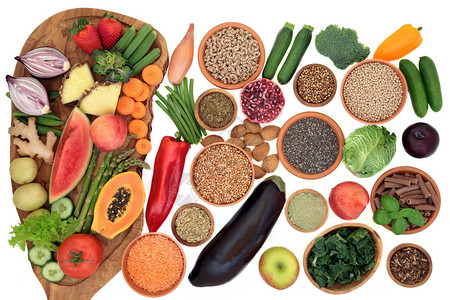 用于ph平衡的碱健康食品图片