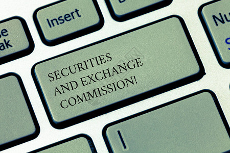 显示证券交易委员会的书面说明商业照片展示安全交换佣金财务键盘意图创建计算机消息图片