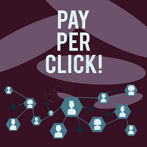 显示PayPerClick的书写说明商业图片展示互联网广告示范搜索引擎营销背景图片