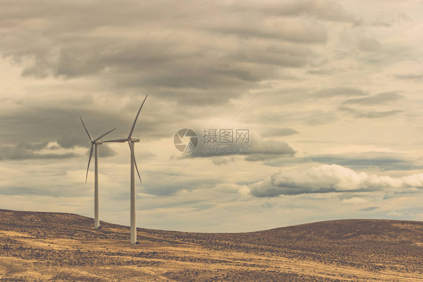 风力发电机涡轮机图片