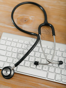 电子医疗键盘听诊器图片