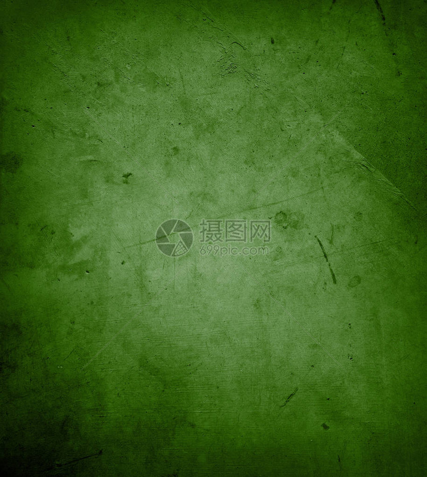 绿色纹理墙的特写图片
