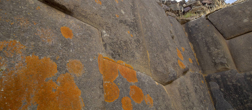 从Ollantaytambo雕刻并完图片