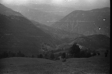 1965年左右南斯拉夫的景观山坡森林天空夏天图片