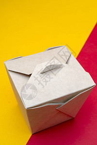 中餐炒锅的纸盒图片