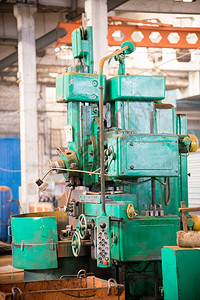 工业概念工厂的绿色建筑机器中射速图片