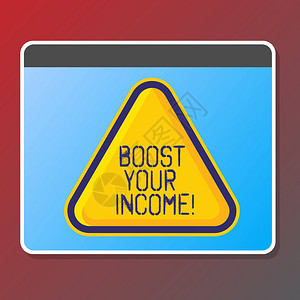 显示增加您的收入的文字符号概念照片改善您的付款自由职业图片