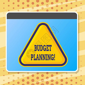 显示预算规划概念照片和收入与支出财务规划评价的文本符号AAC96图片