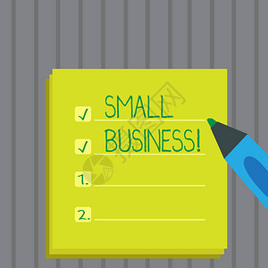 概念手写显示小型企业展示小商店创业企家工作室商背景图片