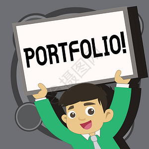 显示投资组合的书写笔记商业照片展示用于申请工作的工作示图片