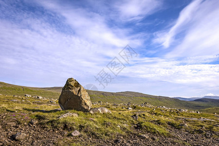 丹麦法罗群岛大石头的美图片