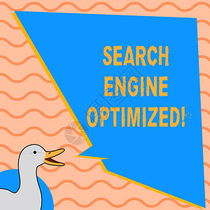 显示搜索引擎优化的书写说明提高网站或博客在线可见度的商业概念图片