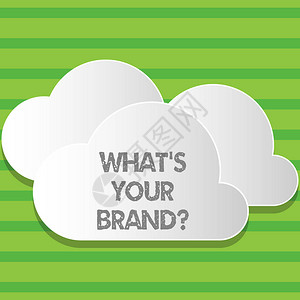 写笔记显示你的品牌问题询问口号或标志广告营图片