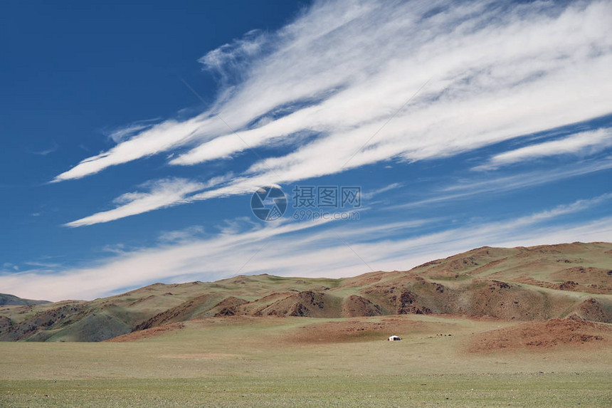 山地蒙古自然景观自然边界Tsagduult图片