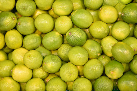 食品水果新鲜绿色酸橙图片