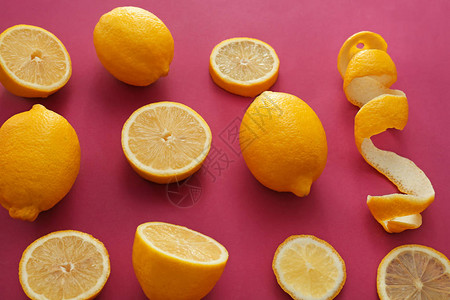 鲜熟成的柠檬图片