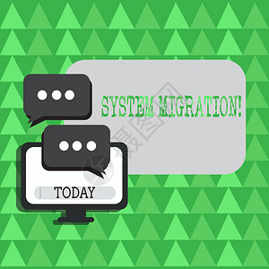 表示系统迁移的概念意指将程序移到另一个平台上info图片