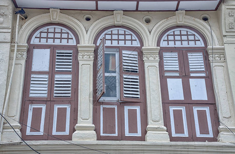 老古典复古门或窗框图片
