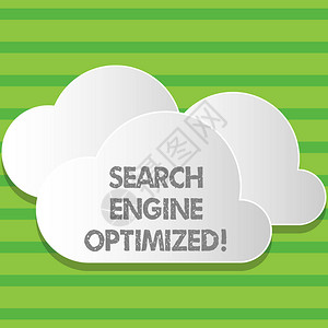 显示搜索引擎优化的书写说明提高网站或博客在线可见度的商业概念图片